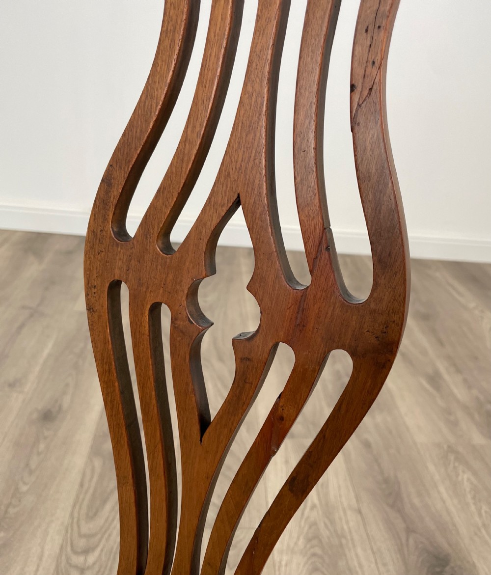 Antique 18th Century Set Of 6 Dining Chairs In Mahogany View X