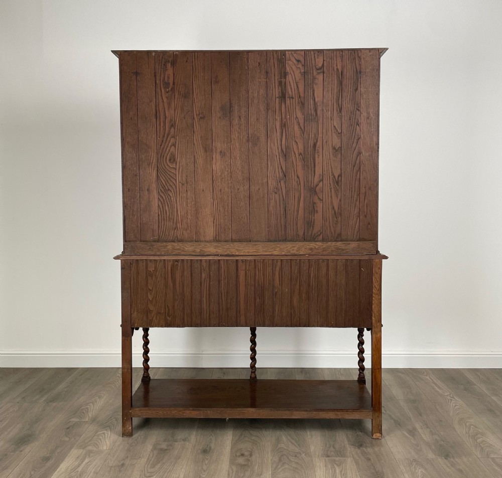 Antique Edwardian Dresser In Oak View V