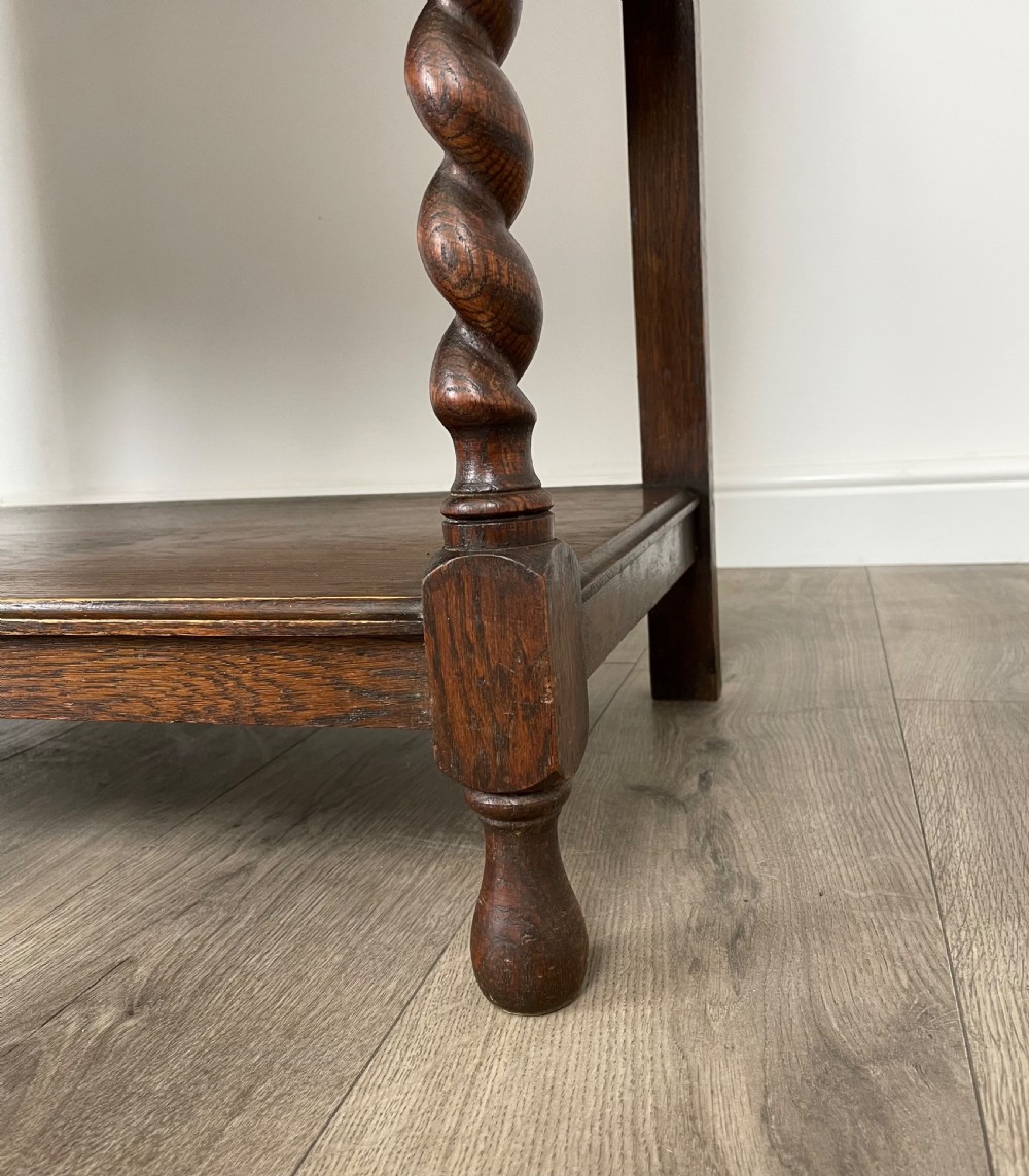 Antique Edwardian Dresser In Oak View XII