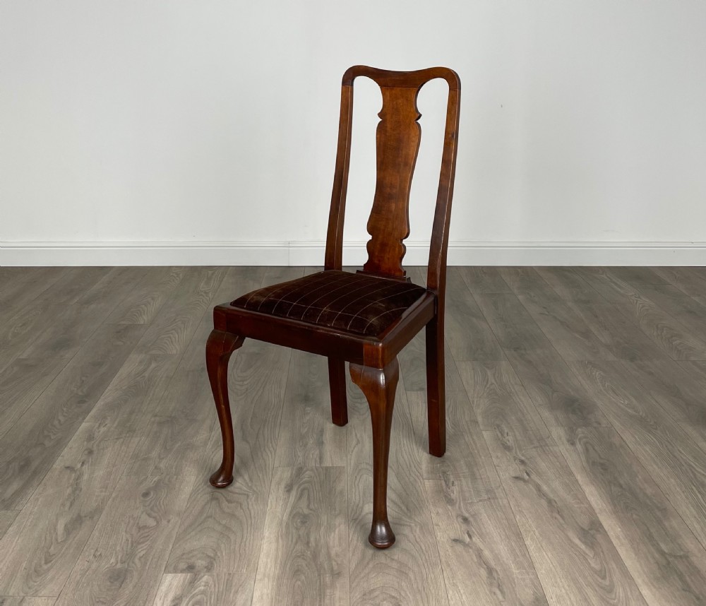 Antique 20th Century Set Of 6 Dining Chairs In Mahogany View III