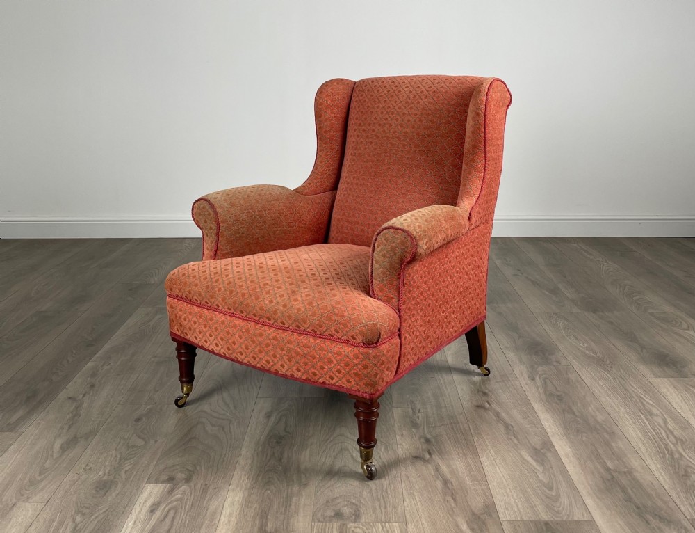 Antique 19th Century Armchair In Mahogany View II
