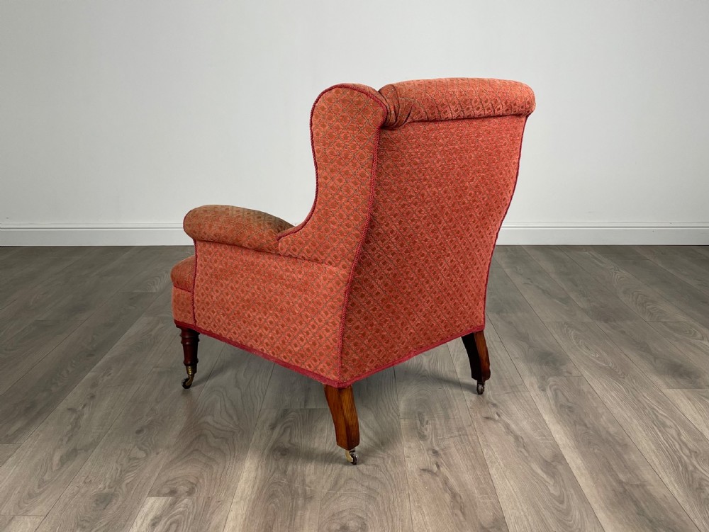 Antique 19th Century Armchair In Mahogany View IV