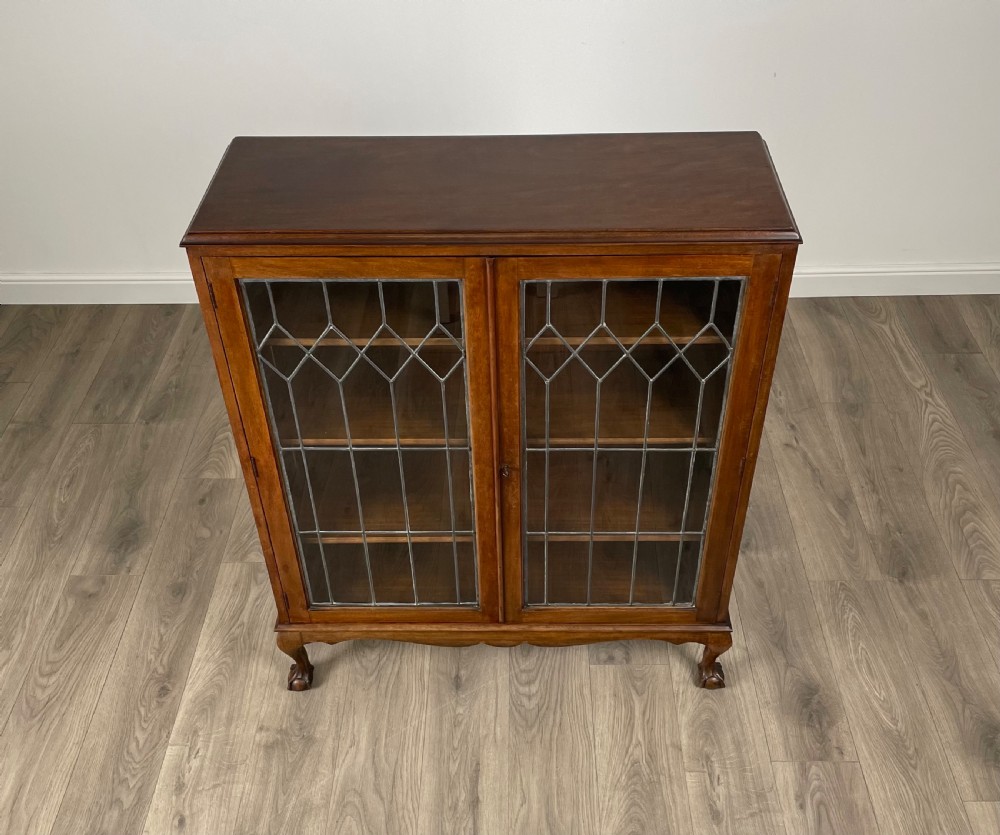 Antique 20th Century Display Cabinet In Mahogany View X