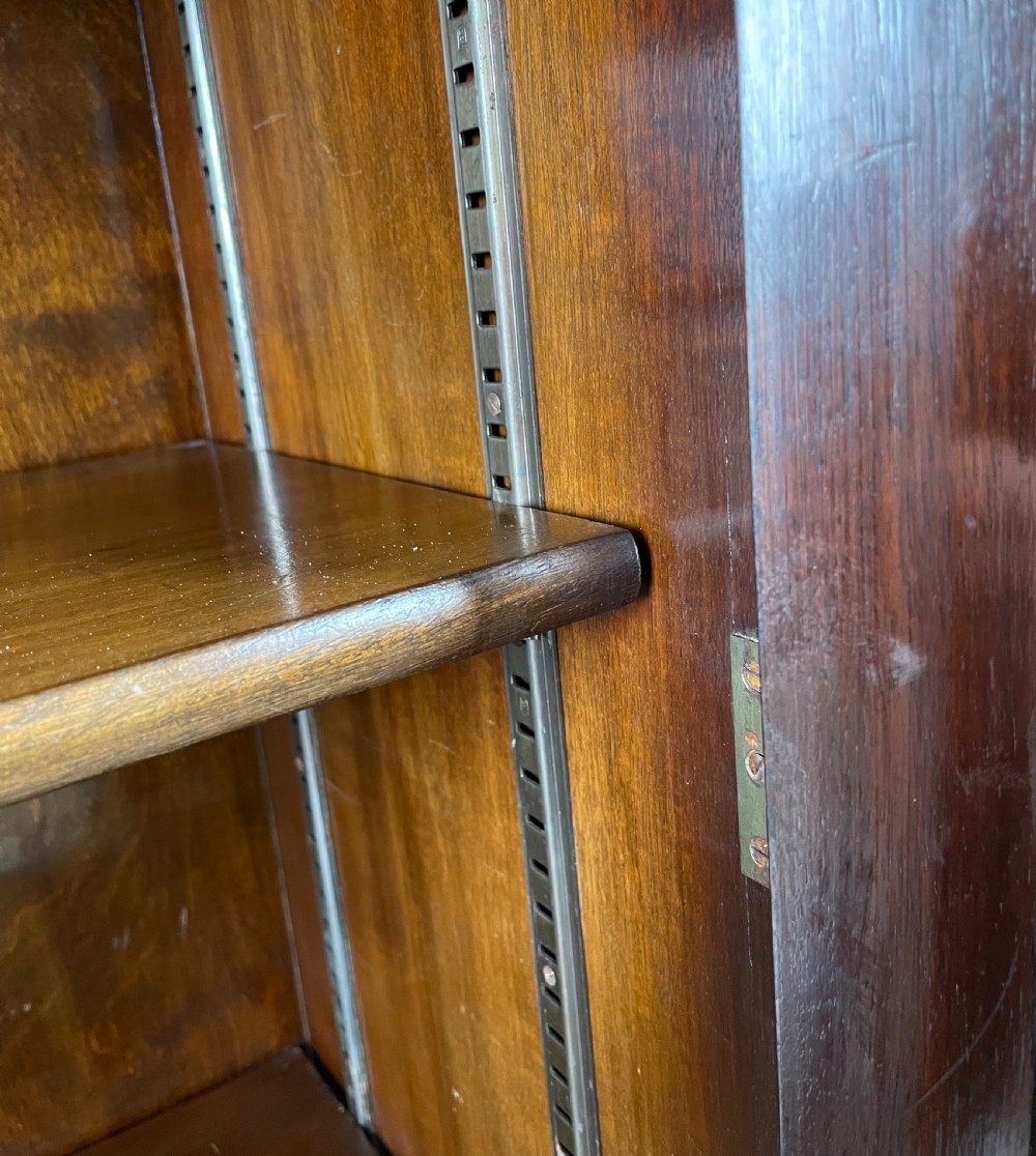 Antique 20th Century Display Cabinet In Mahogany View XI