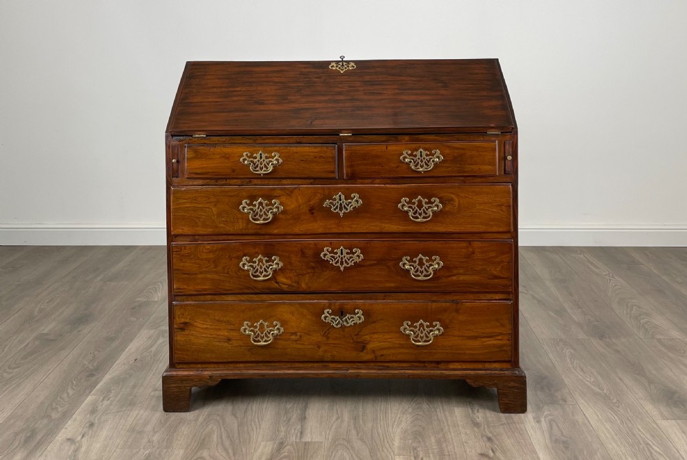 Antique 18th Century Bureau In Mahogany