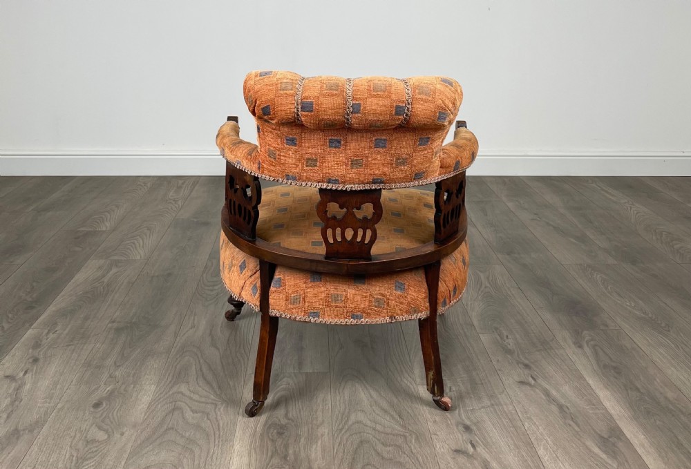 Antique Late Victorian Suite In Mahogany View V