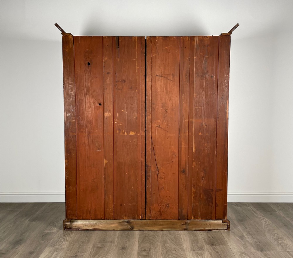 Antique 18th Century Wardrobe In Mahogany View VI
