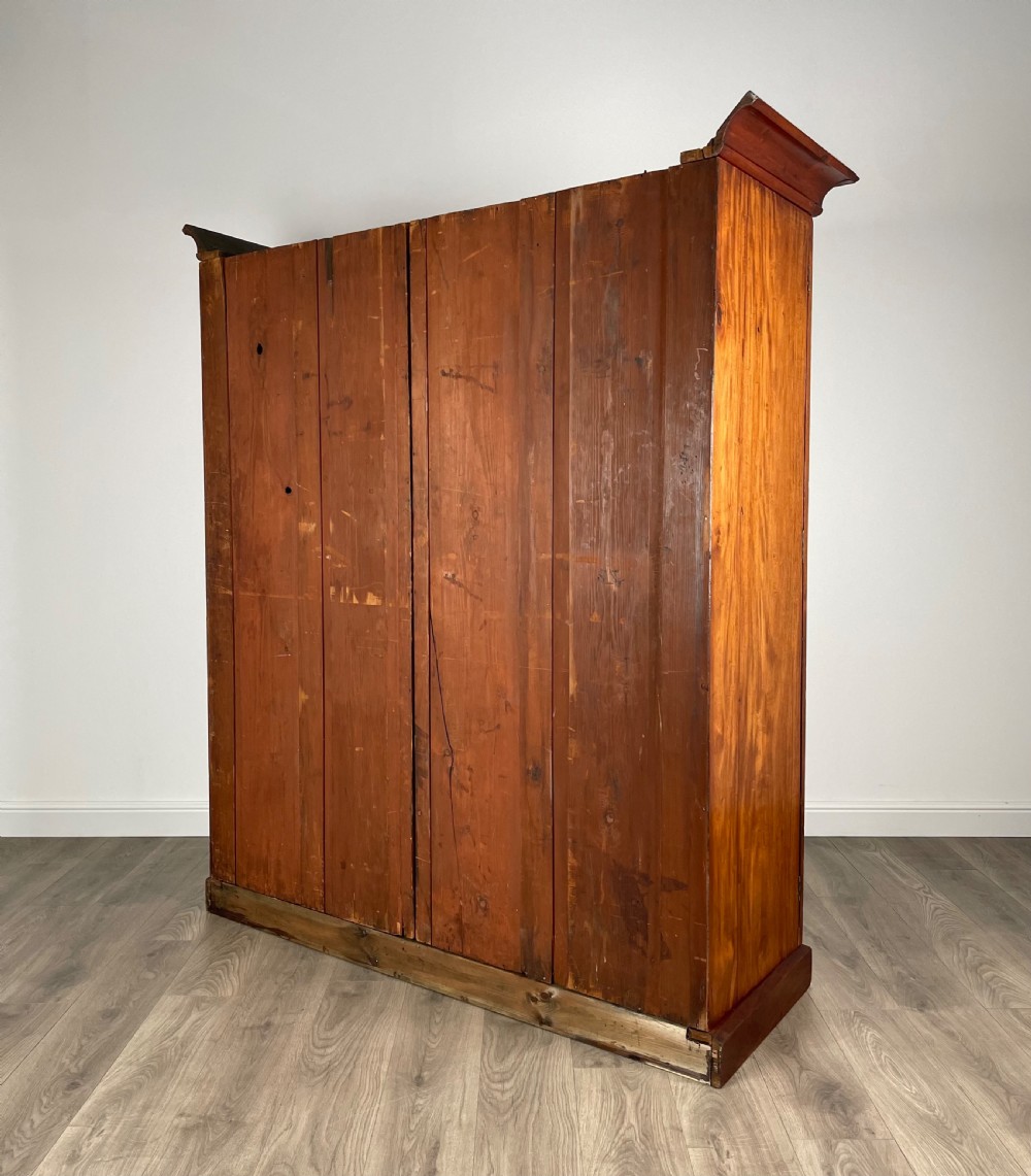 Antique 18th Century Wardrobe In Mahogany View VII