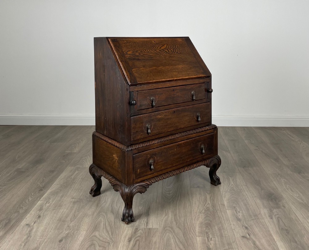 Antique 20th Century Bureau In Oak View X