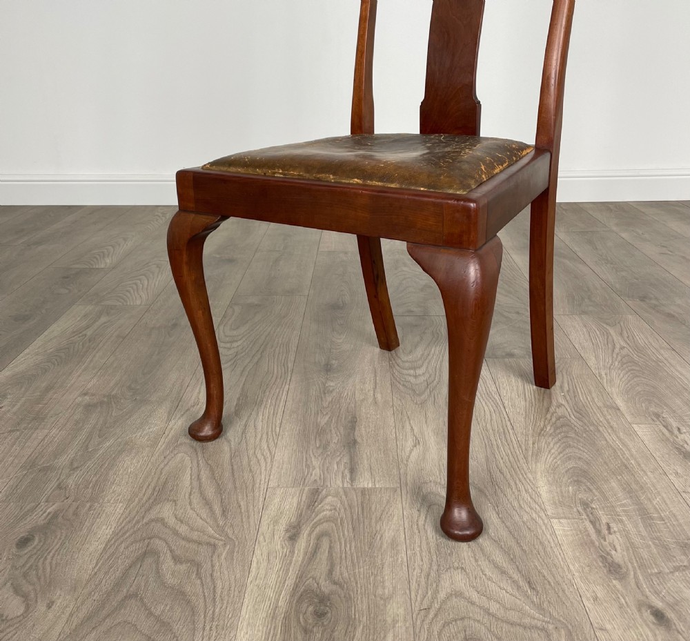 Antique 20th Century Set Of 6 Dining Chairs In Mahogany View IV