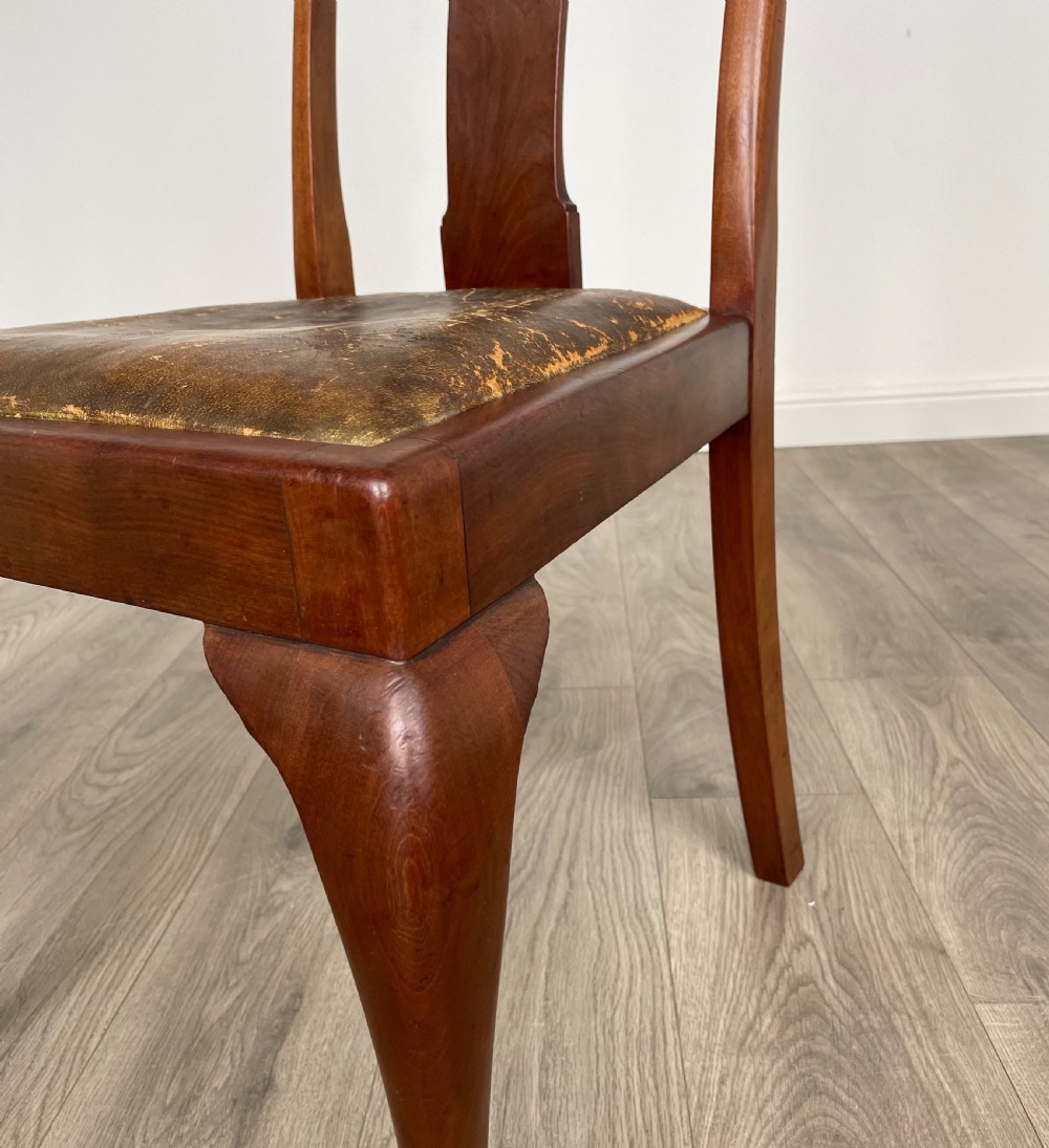 Antique 20th Century Set Of 6 Dining Chairs In Mahogany View V