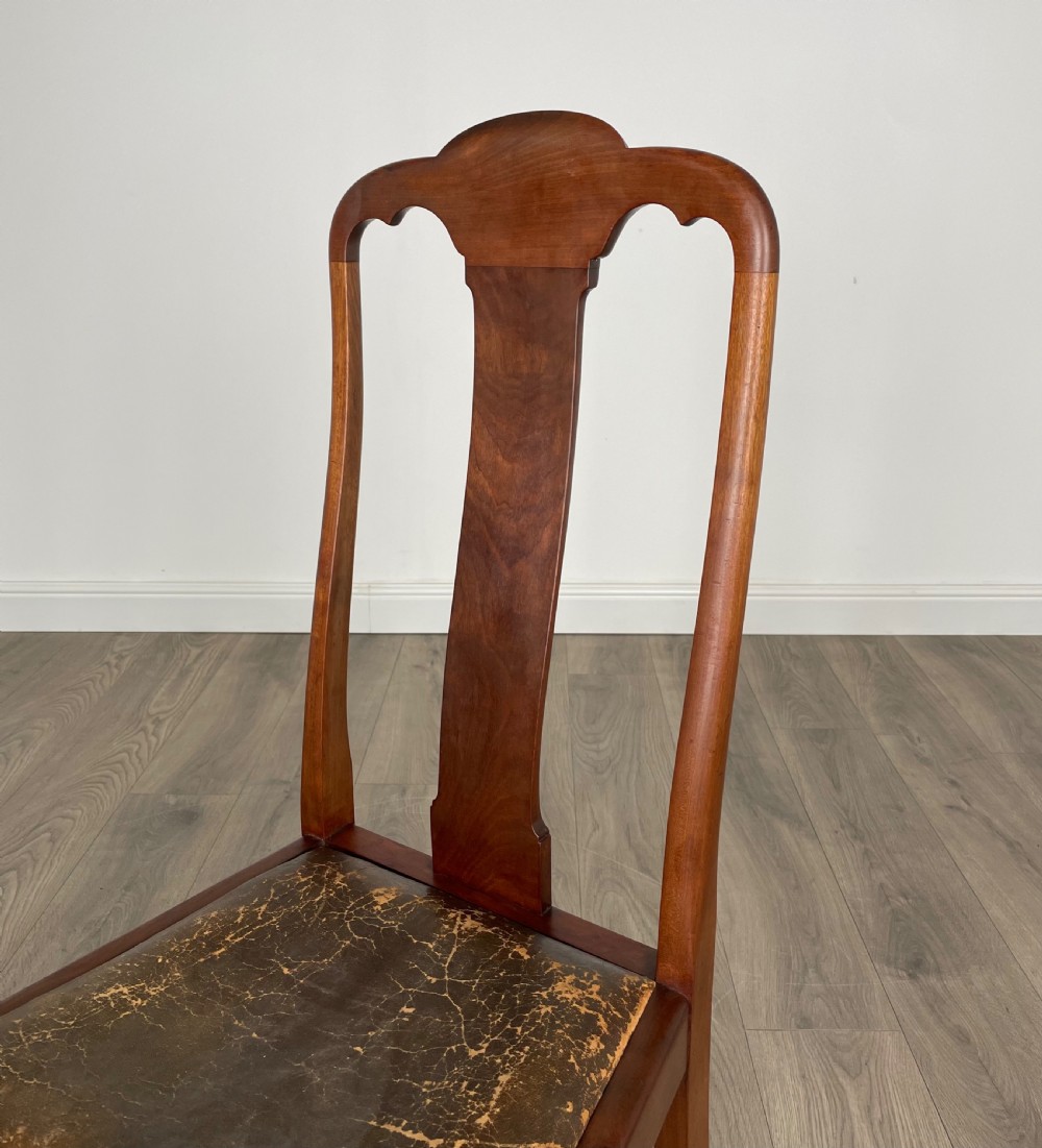 Antique 20th Century Set Of 6 Dining Chairs In Mahogany View VII