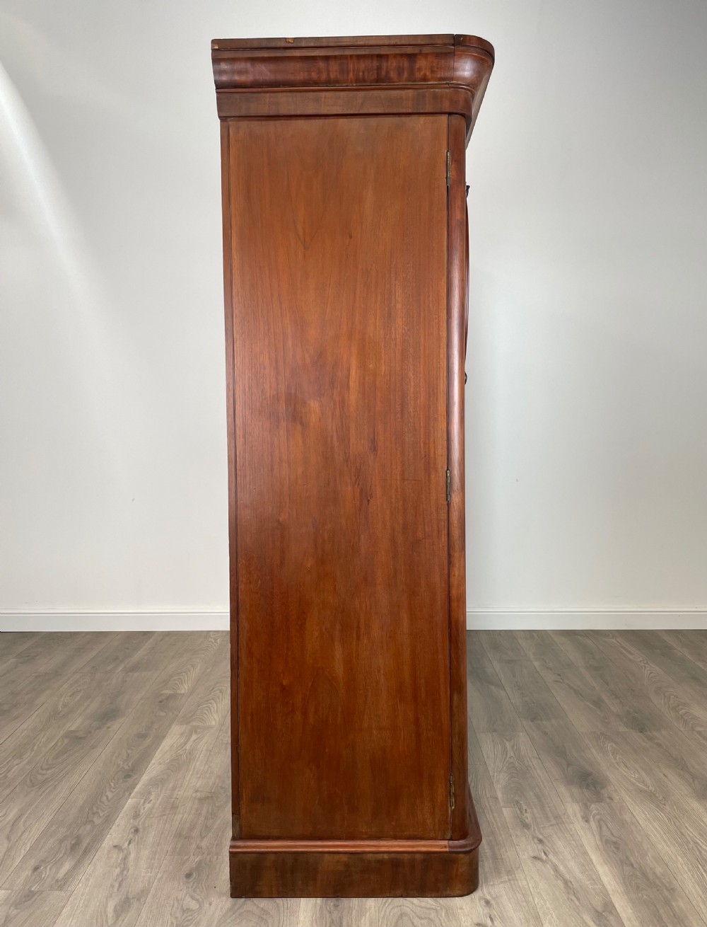 Antique 19th Century Compactum Wardrobe In Mahogany View IX