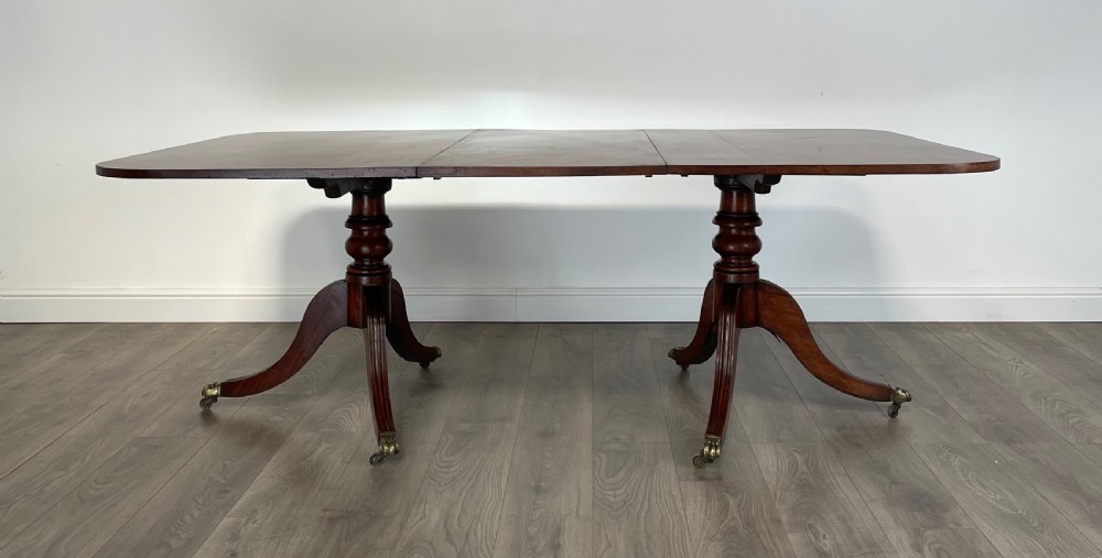 Antique Georgian Extending Dining Table In Mahogany View II
