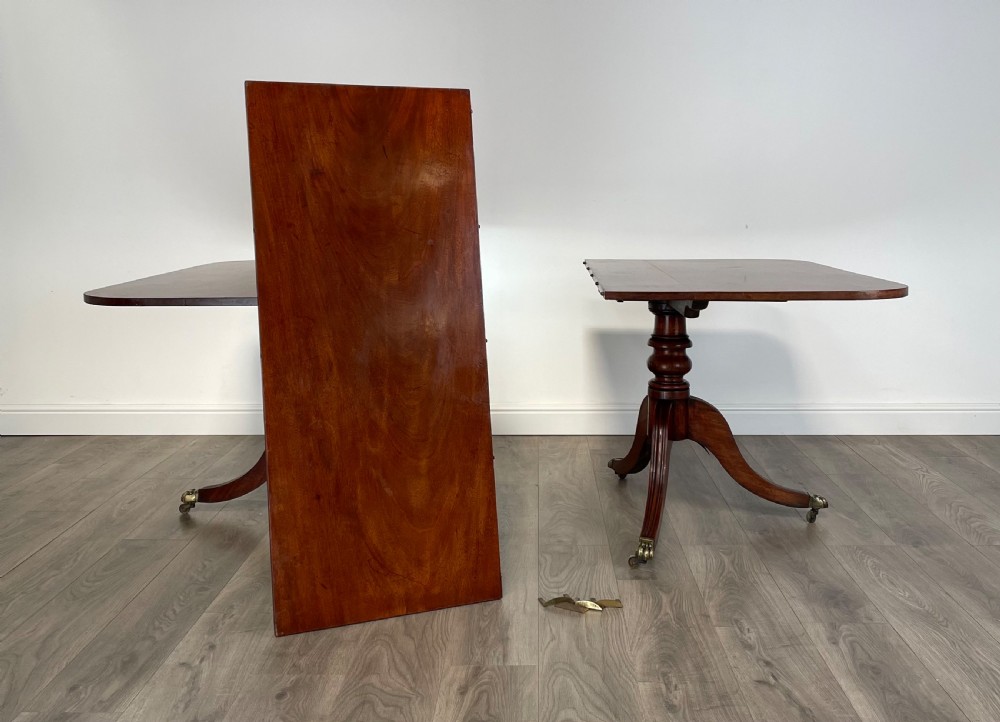 Antique Georgian Extending Dining Table In Mahogany View VI