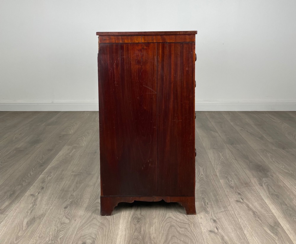 Antique Georgian Chest Of Drawers In Mahogany View VII