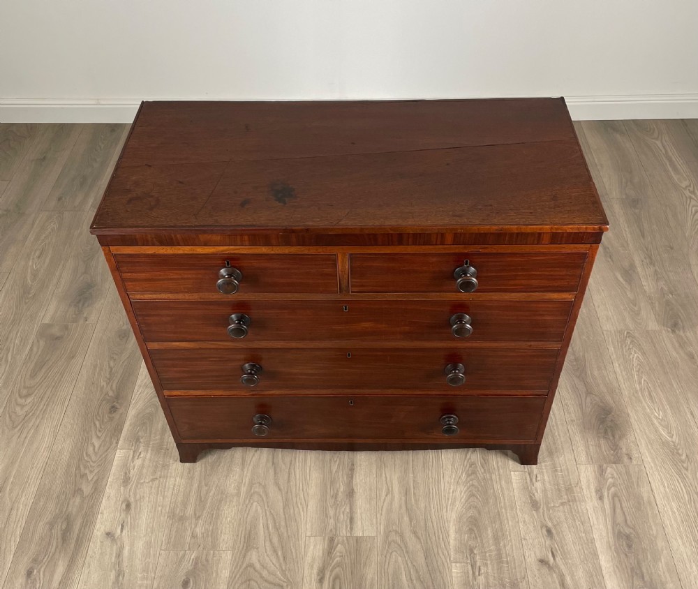 Antique Georgian Chest Of Drawers In Mahogany View XII