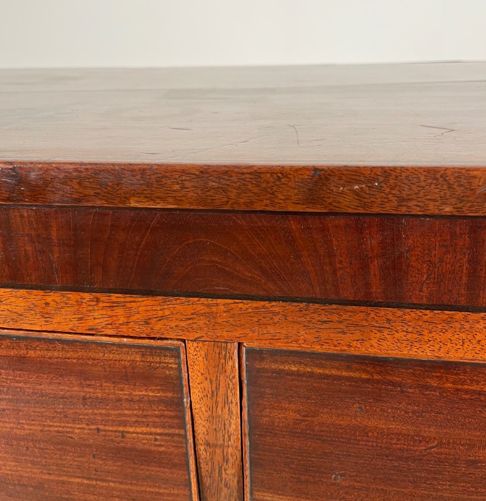 Antique Georgian Chest Of Drawers In Mahogany View XIII