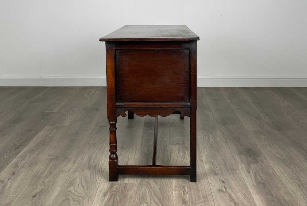Antique 20th Century Sideboard In Oak View III