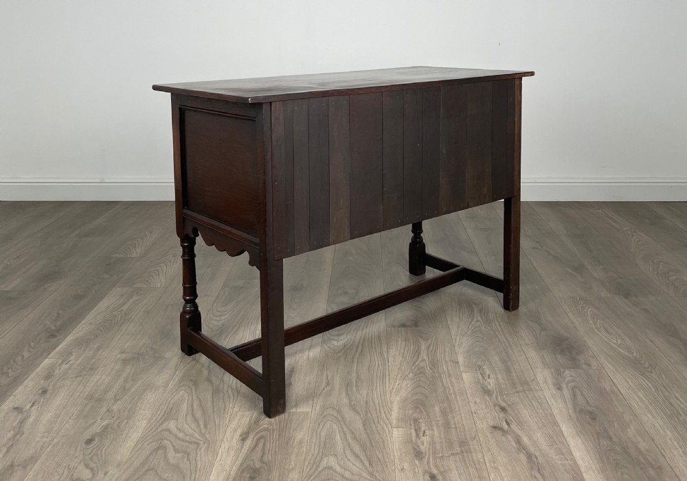 Antique 20th Century Sideboard In Oak View IV