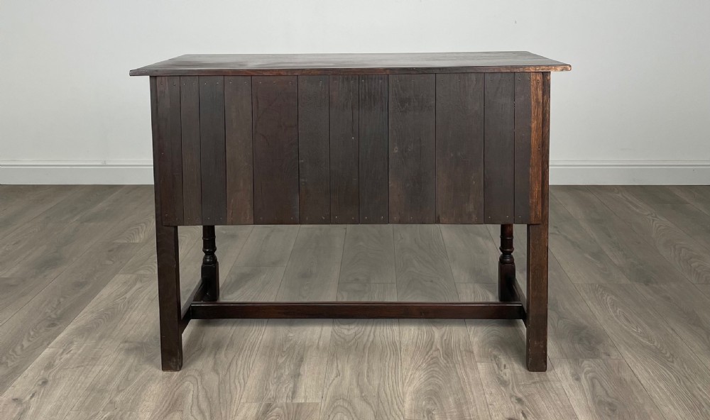 Antique 20th Century Sideboard In Oak View V