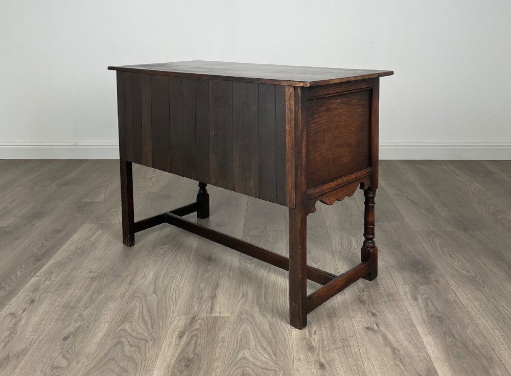 Antique 20th Century Sideboard In Oak View VI