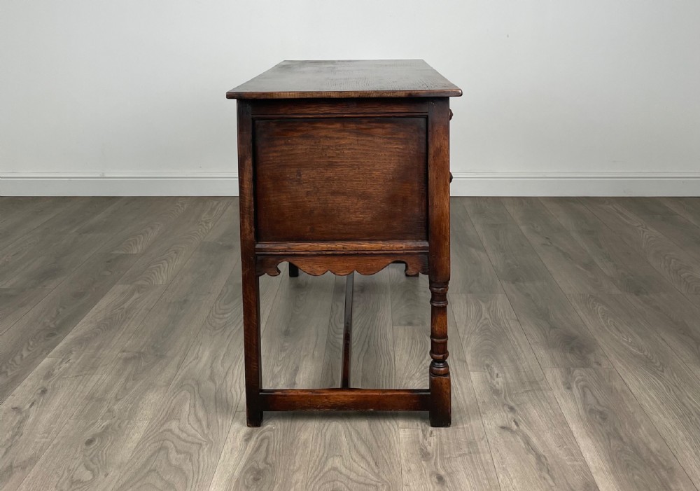 Antique 20th Century Sideboard In Oak View VII