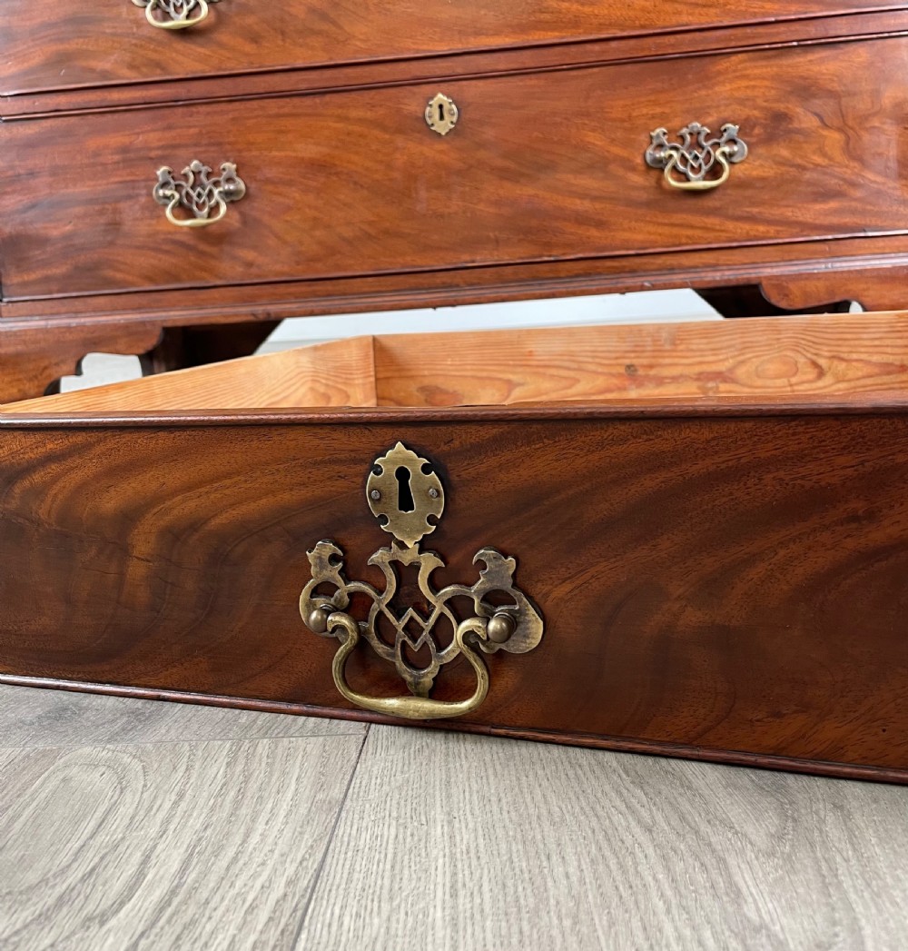Antique 18th Century Chest Of Drawers In Mahogany ( REF AF-3049 ) View XI