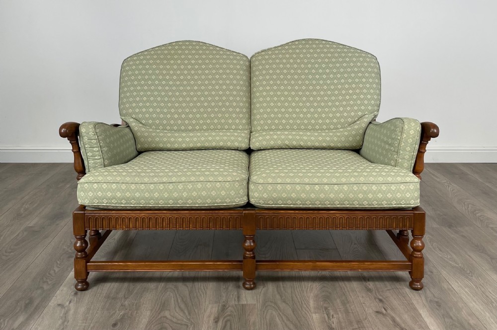 20th Century Ercol Suite In Oak View II