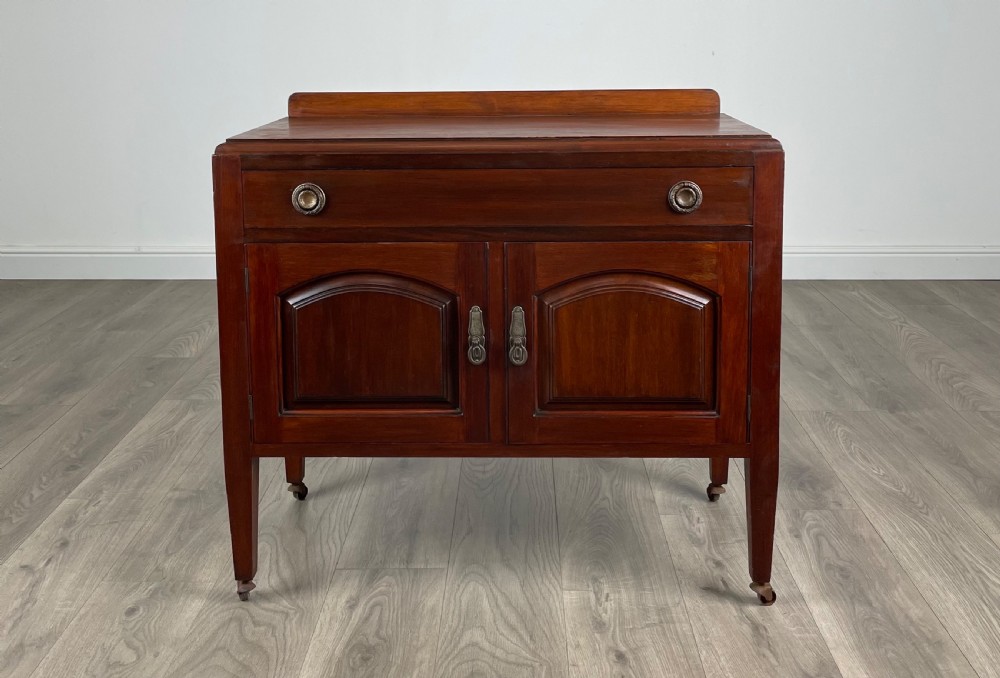 Antique 20th Century Cupboard In Mahogany