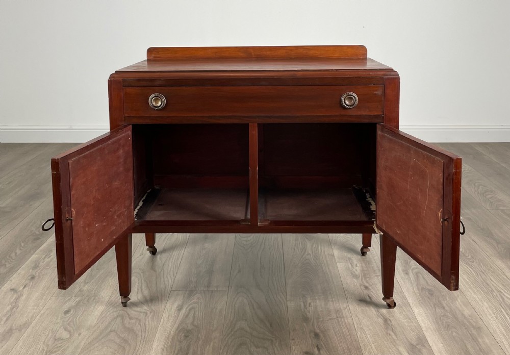 Antique 20th Century Cupboard In Mahogany View II