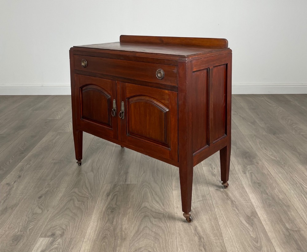 Antique 20th Century Cupboard In Mahogany View III