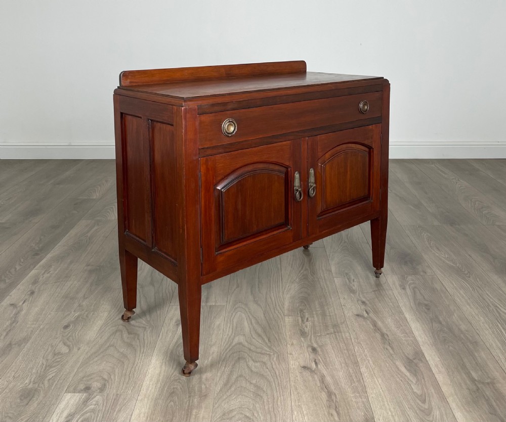 Antique 20th Century Cupboard In Mahogany View IX