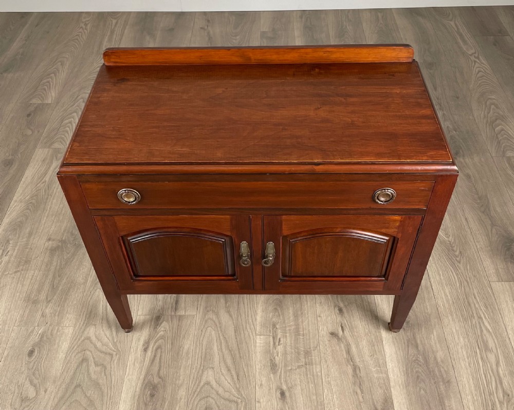 Antique 20th Century Cupboard In Mahogany View X