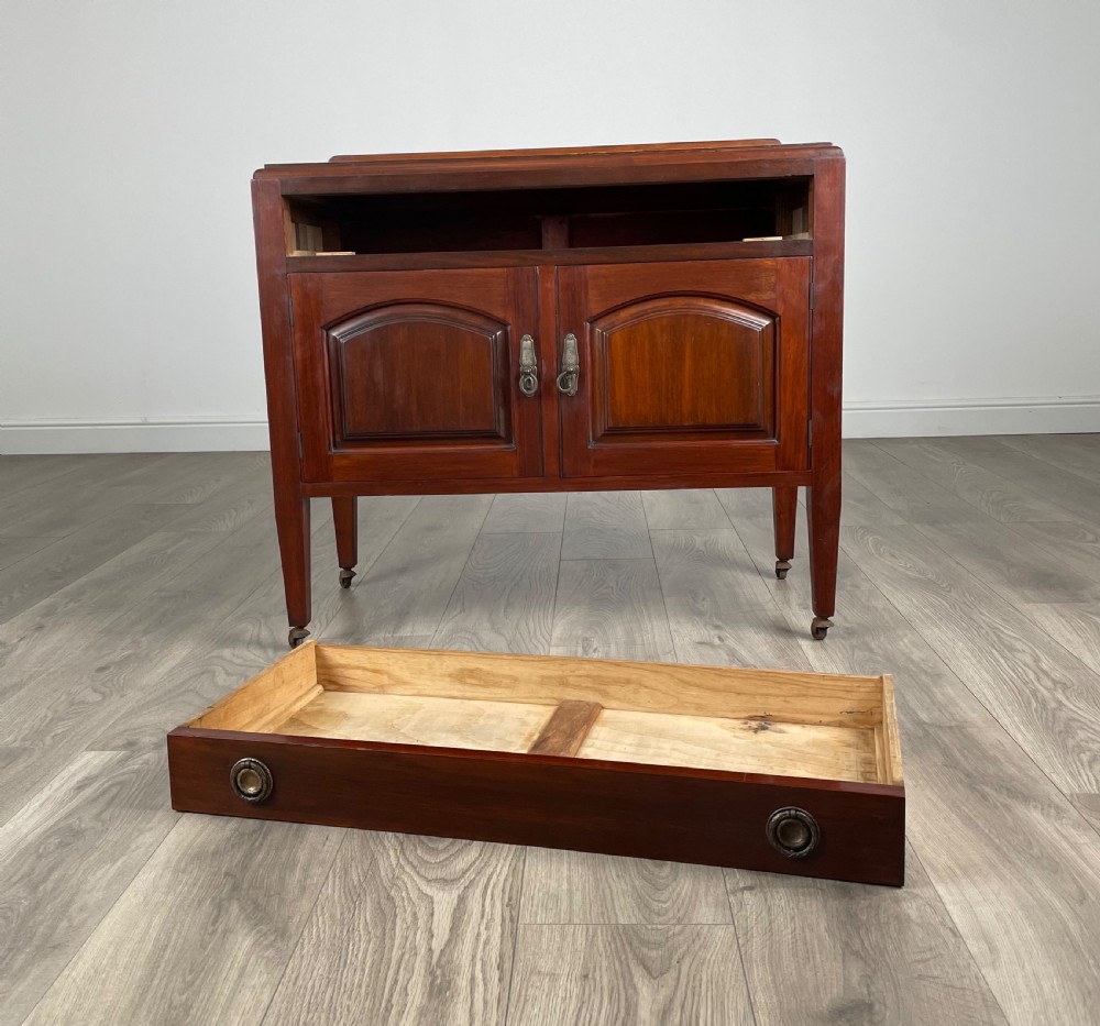 Antique 20th Century Cupboard In Mahogany View XI