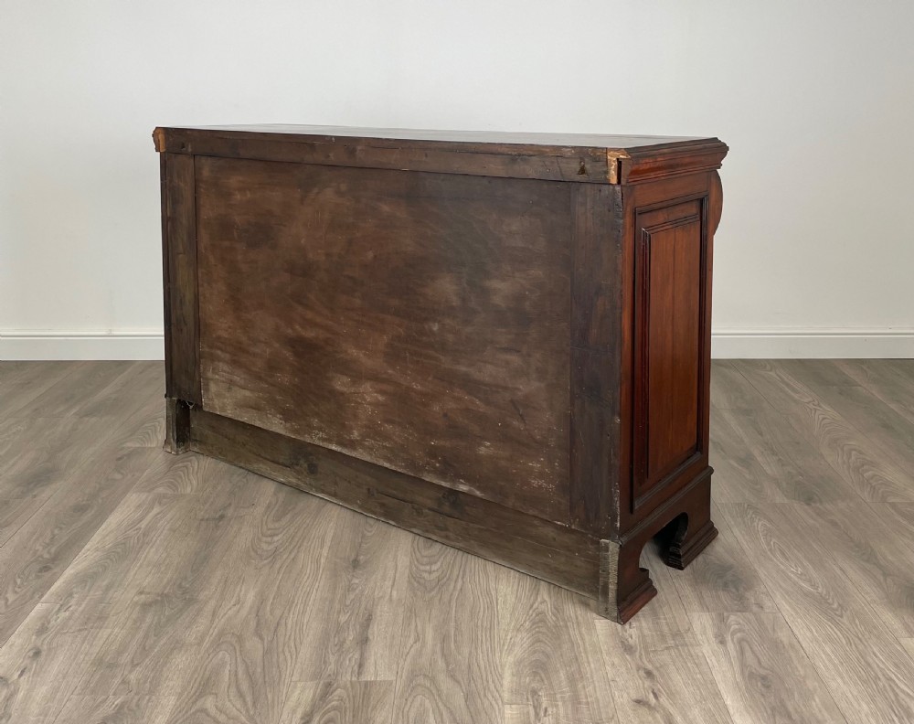 Antique 20th Century Art Nouveau Style Sideboard In Walnut View VI