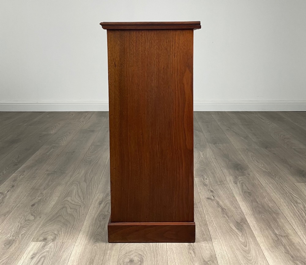 Antique 20th Century Glazed Cabinet In Walnut View III