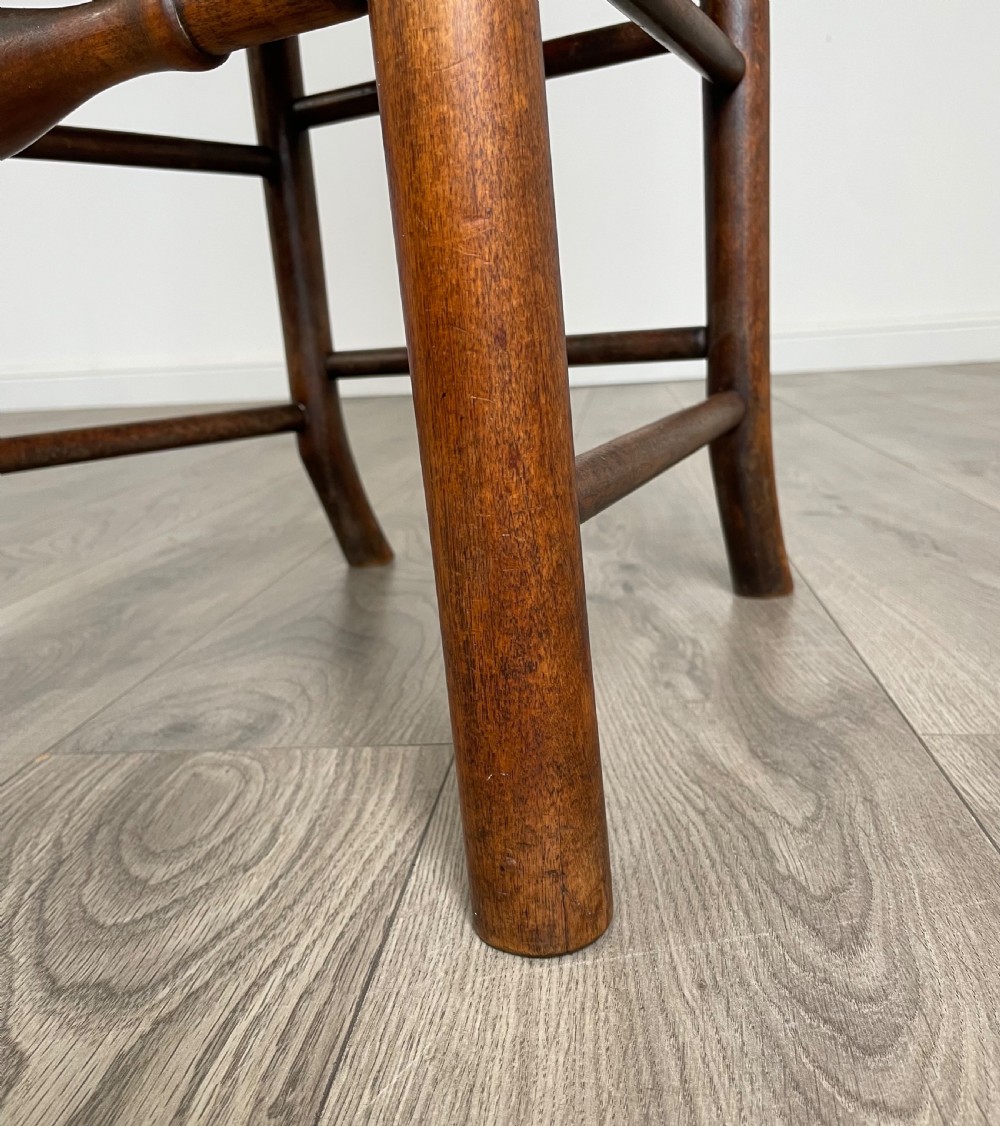 Antique 20th Century Set Of 6 Dining Chairs In Oak View VI