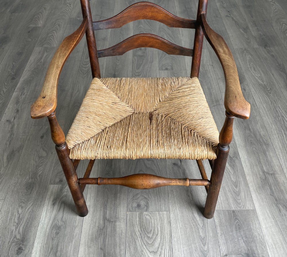 Antique 20th Century Set Of 6 Dining Chairs In Oak View X