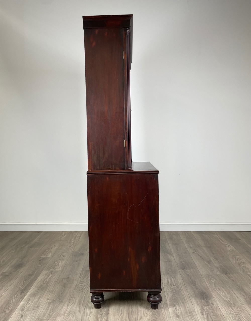 Antique 18th Century Secretaire Bookcase In Mahogany View X