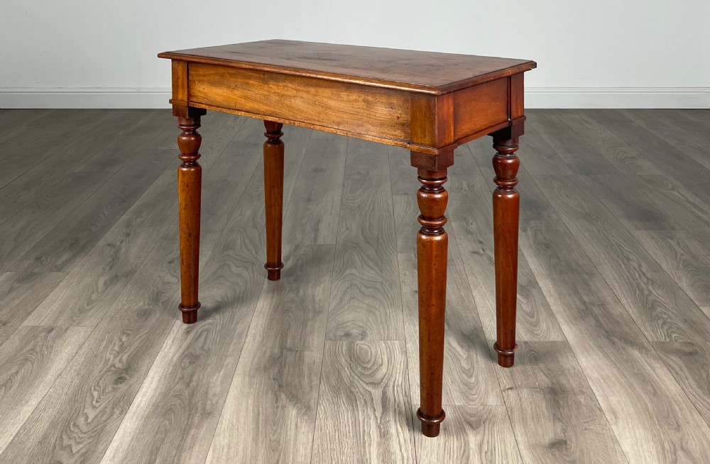 Antique 19th Century Side Table / Writing Table In Mahogany View II
