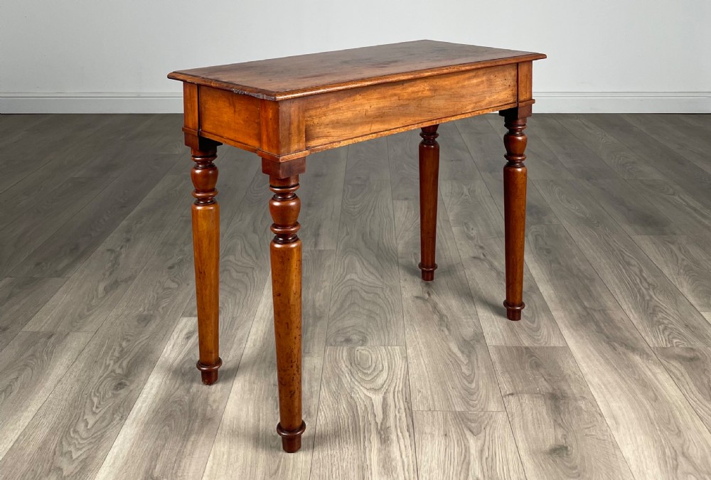 Antique 19th Century Side Table / Writing Table In Mahogany View VIII
