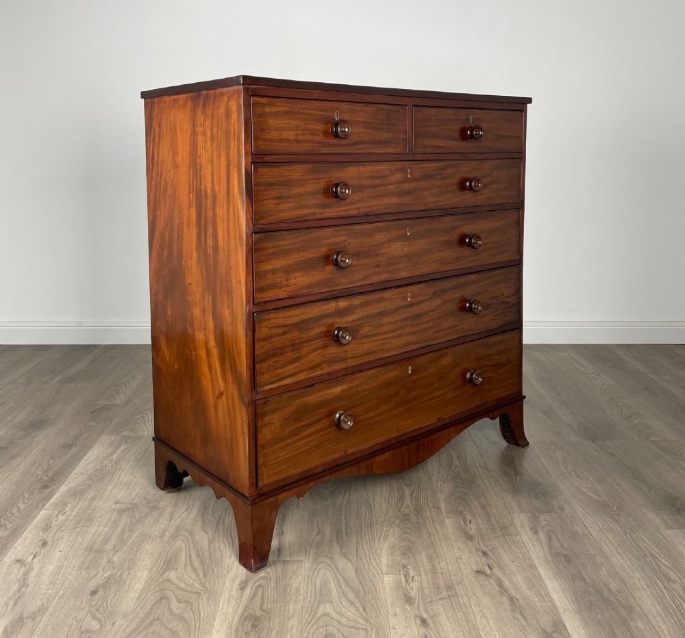 Antique 19th Century Mahogany Chest Of Drawers View VIII