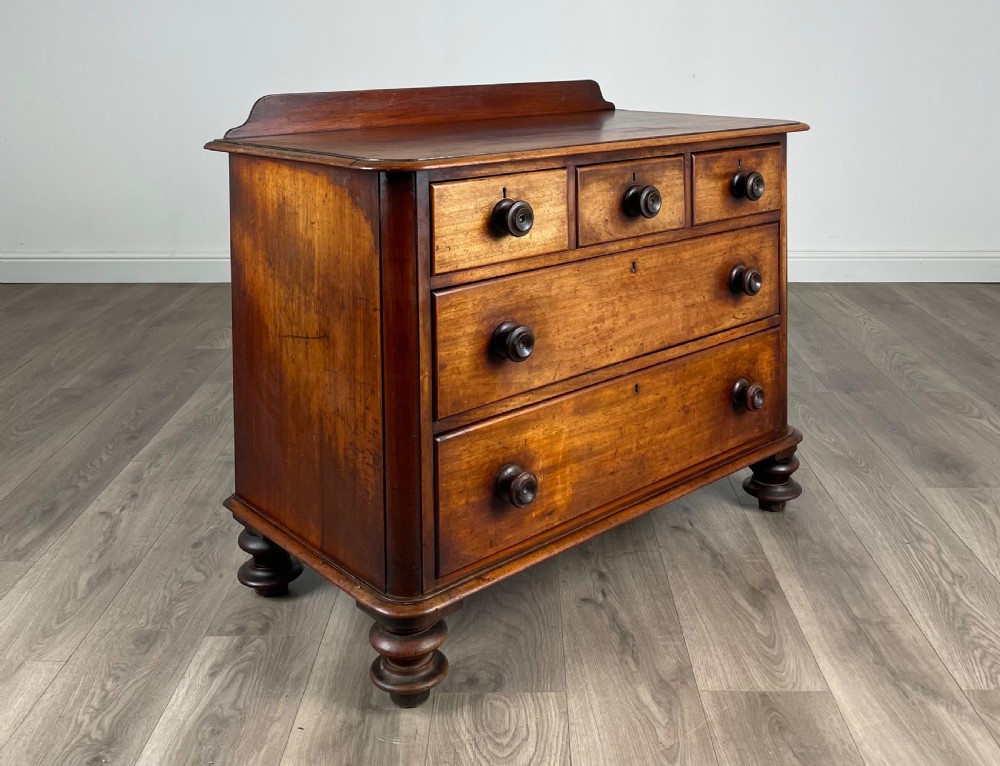 Antique 19th Century Mahogany Chest Of Drawers View VIII