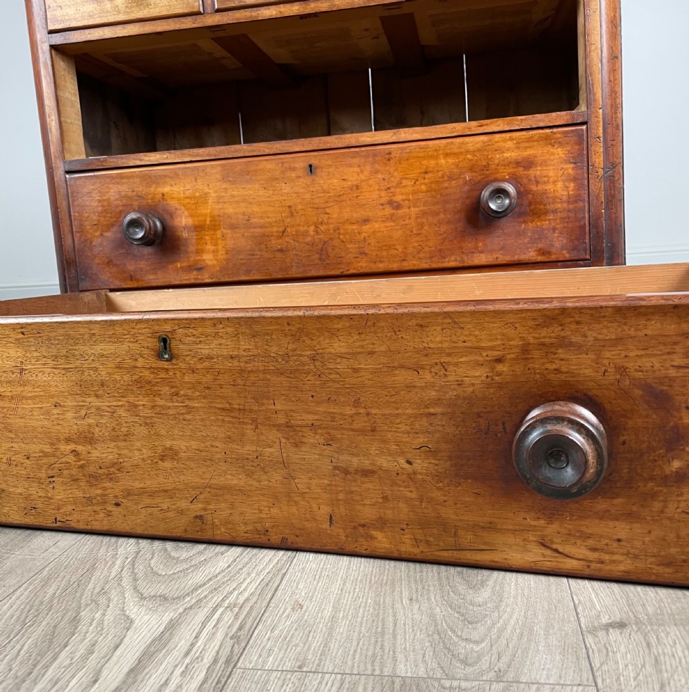 Antique 19th Century Mahogany Chest Of Drawers View XI