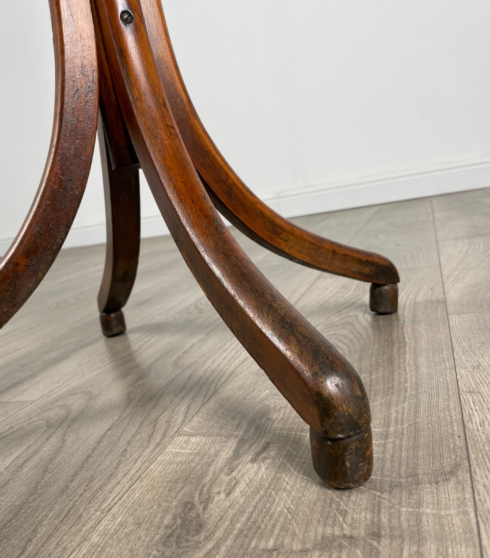Antique 20th Century Bentwood Coat Stand In Mahogany View VI