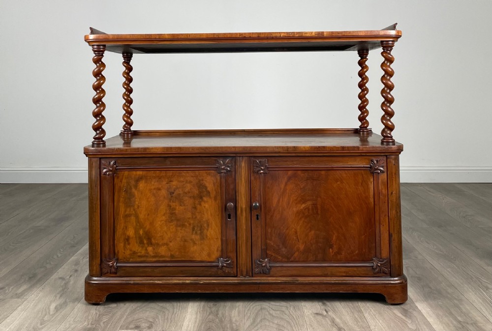 Antique 19th Century Sideboard / Buffet In Mahogany View IX