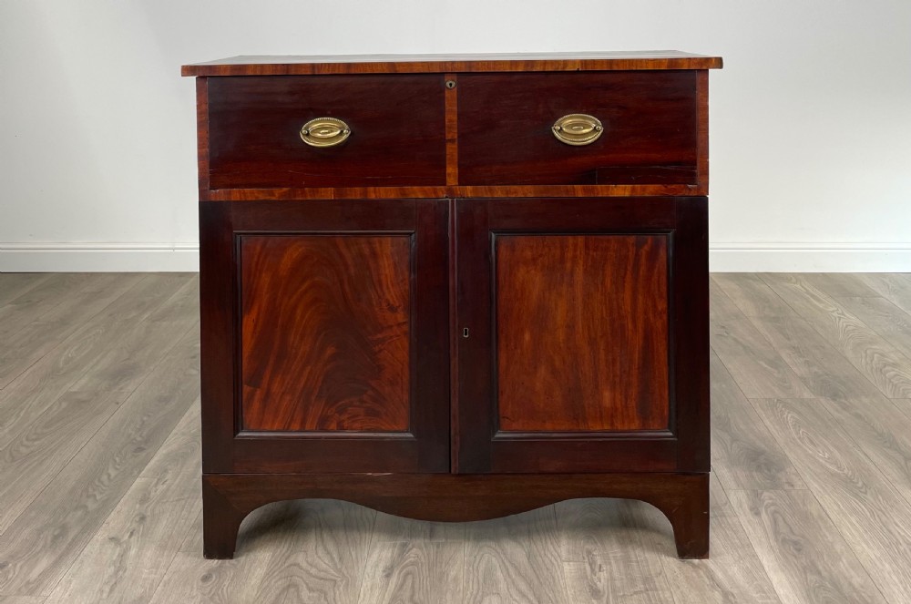 Antique 18th Century Secretaire In Mahogany