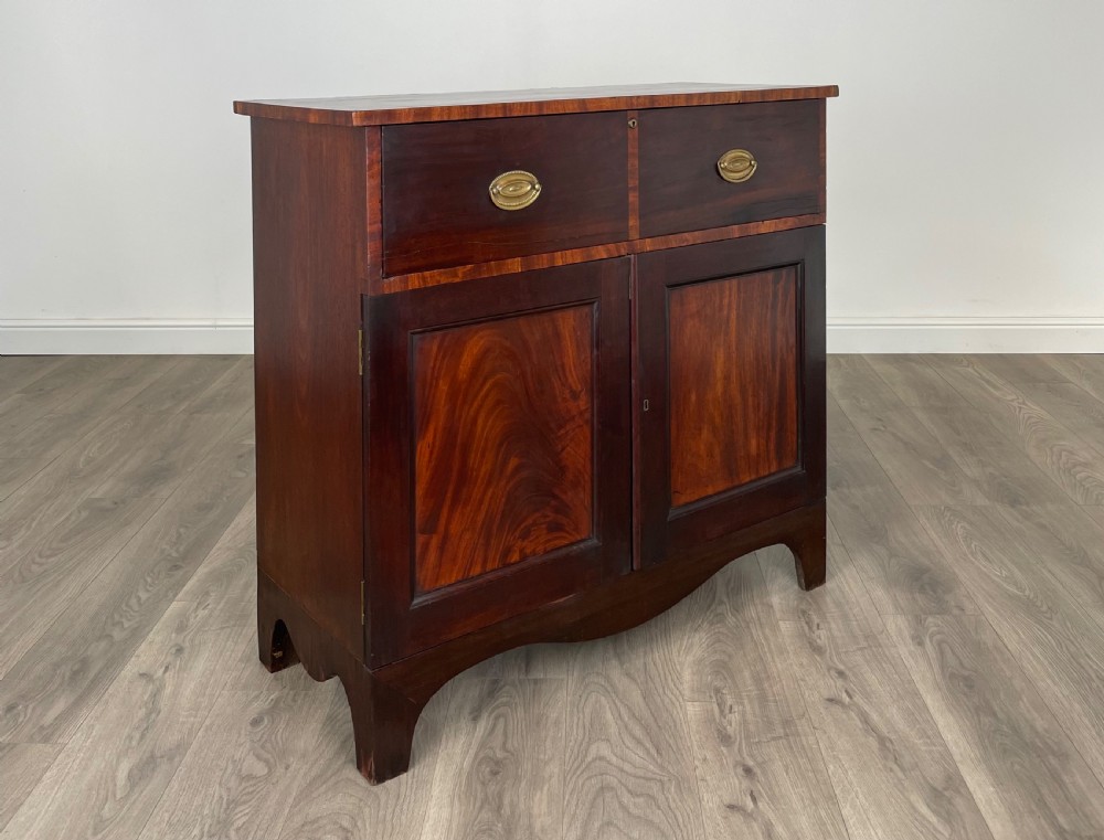 Antique 18th Century Secretaire In Mahogany View IX