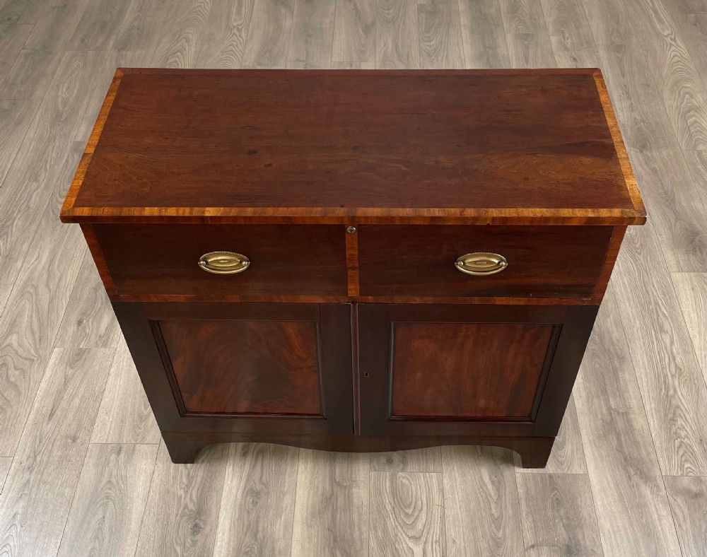 Antique 18th Century Secretaire In Mahogany View X